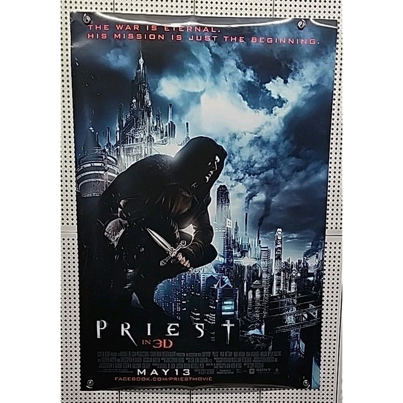 Priest - 27x40 Original Movie Poster One Sheet 2011