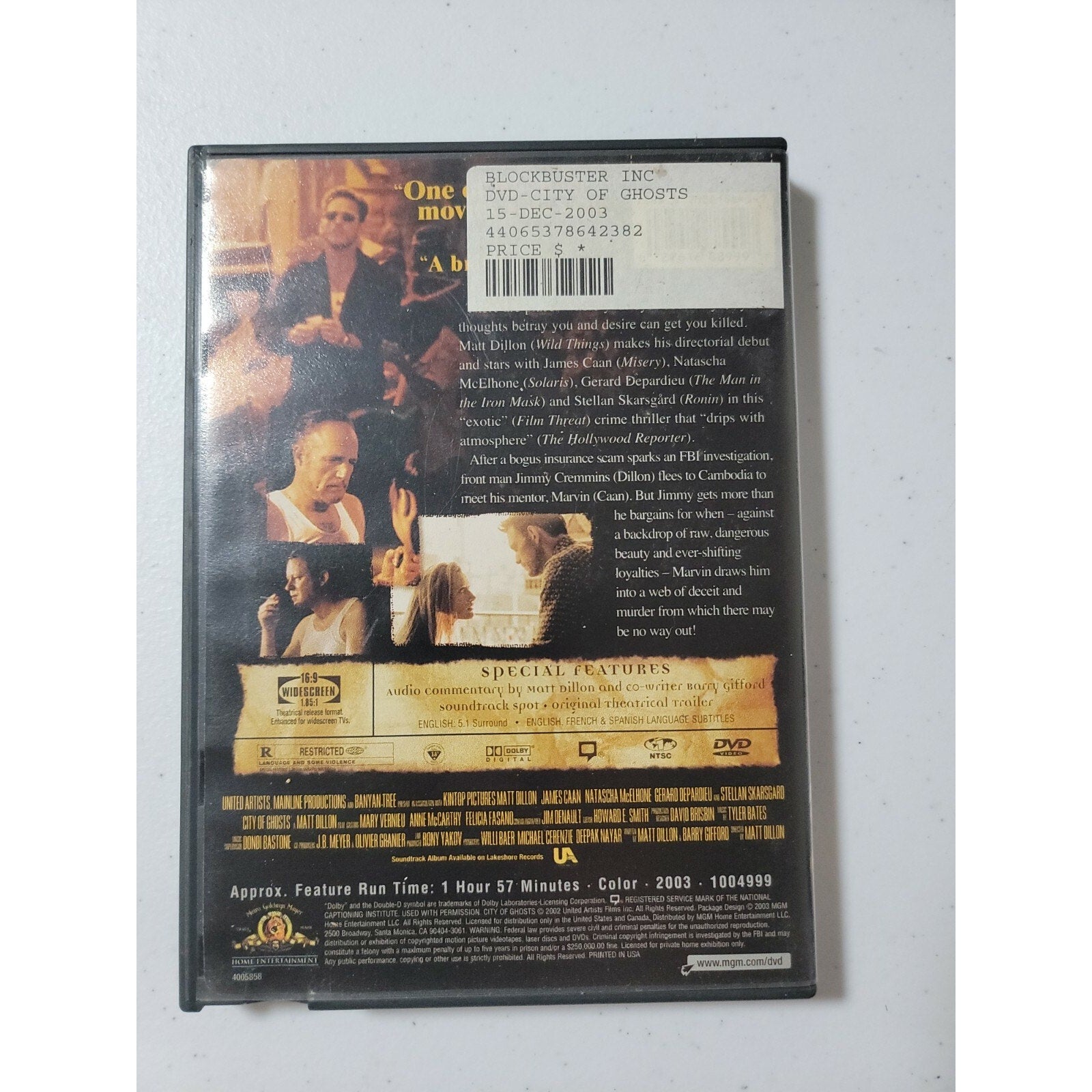 City Of Ghosts (DVD)
