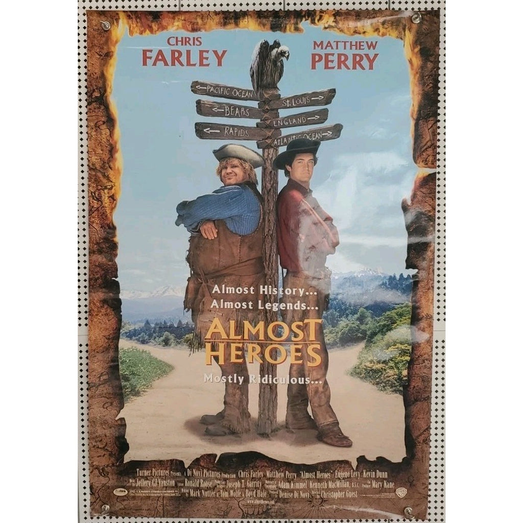 Almost Heroes (1998) Original Movie Poster - Rolled