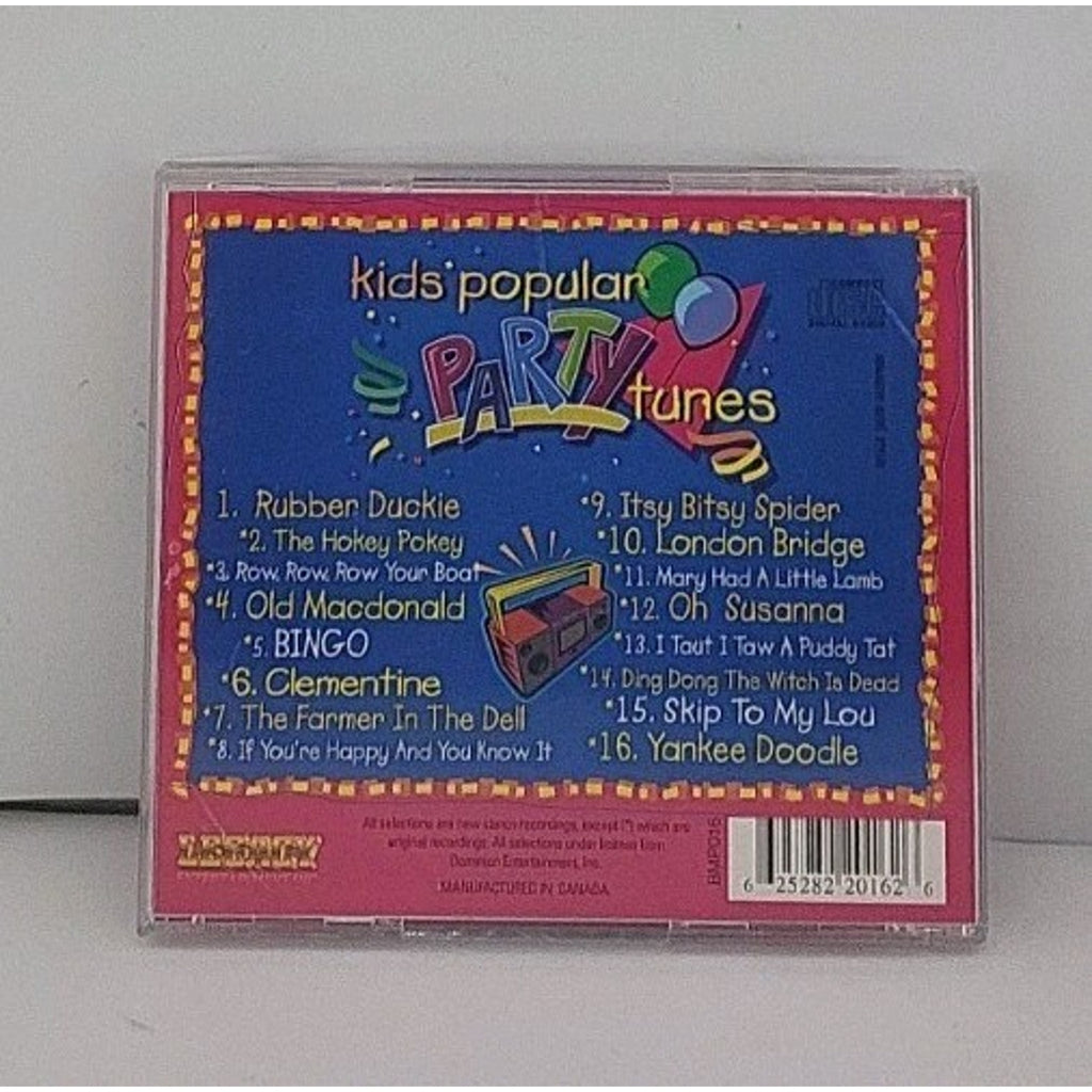 Kids Popular Party Tunes by Various (CD, 2000)