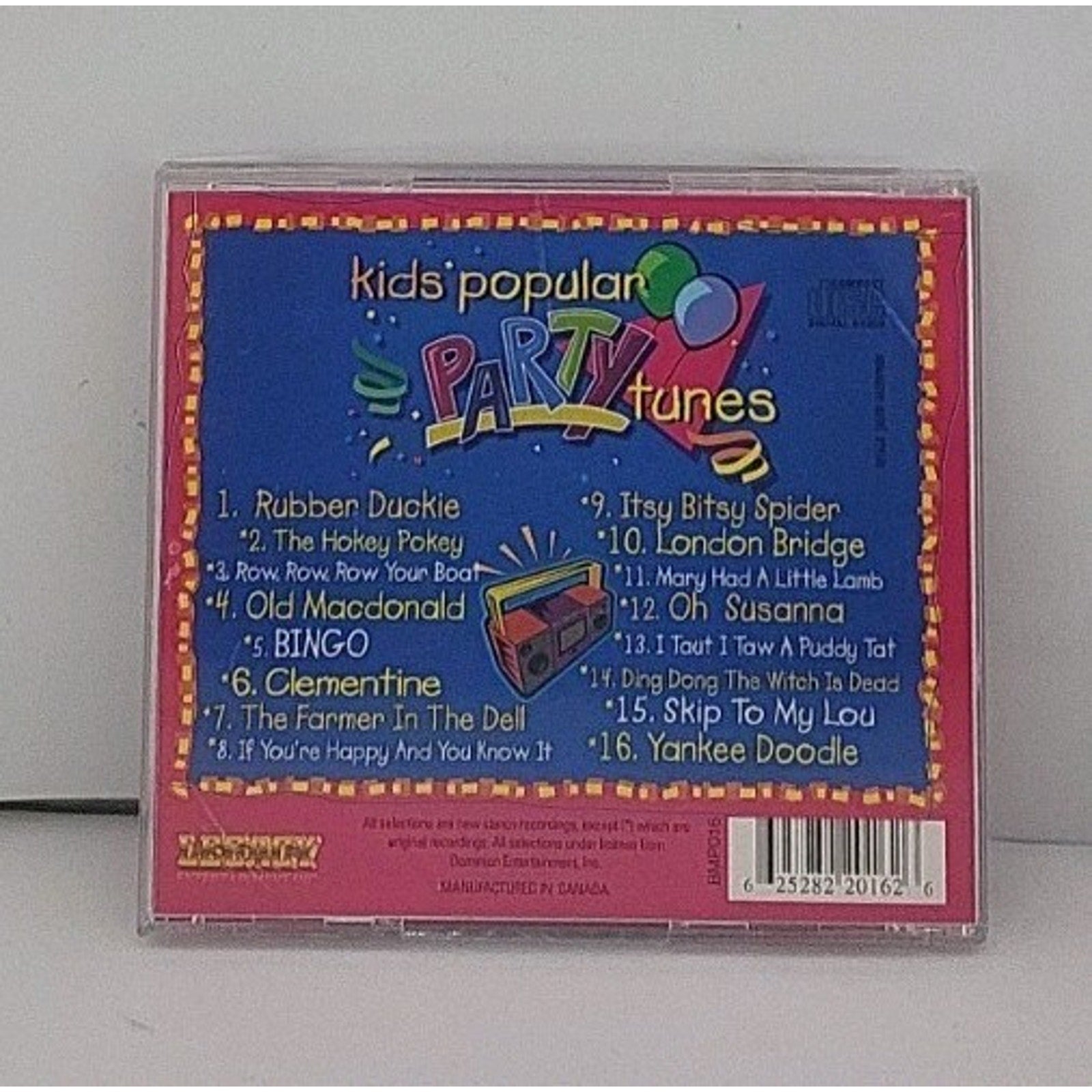 Kids Popular Party Tunes by Various (CD, 2000)