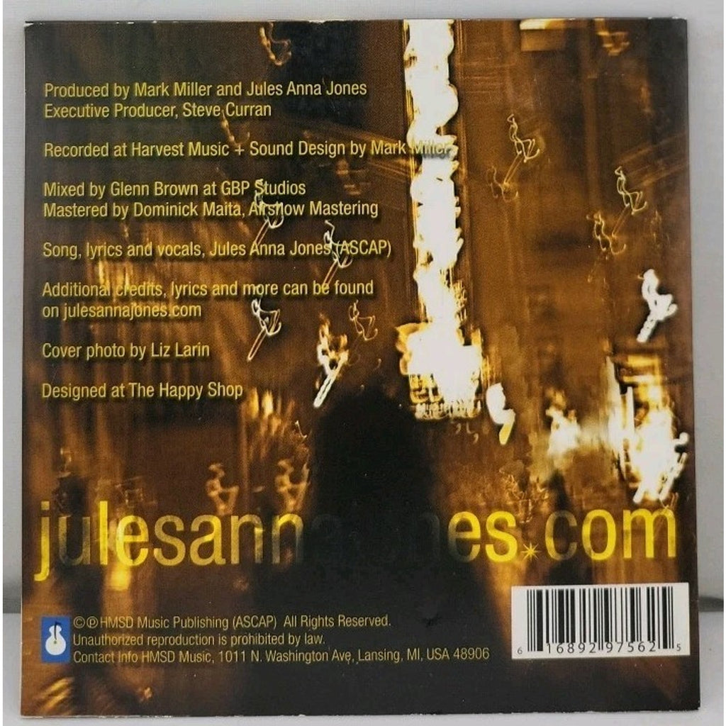 Jules Anna Jones Speak To Me CD