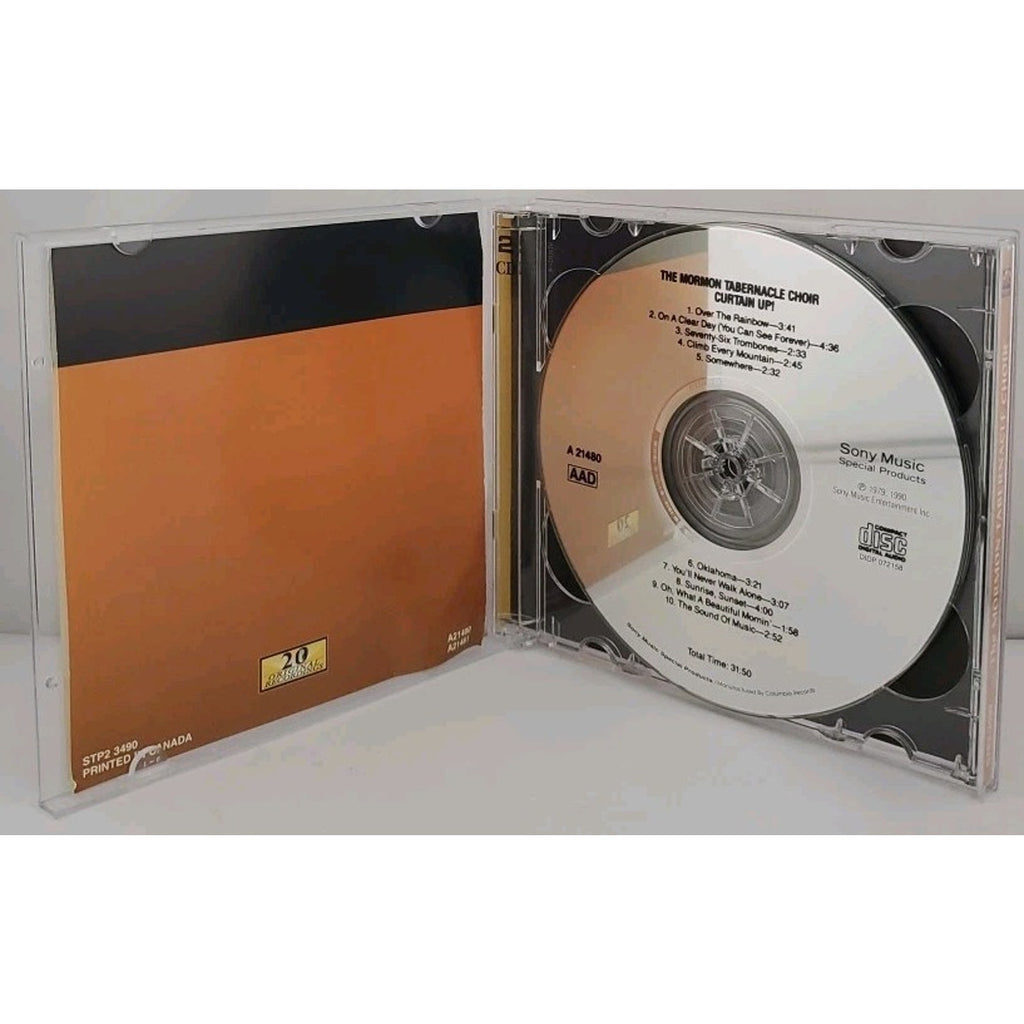 Down Memory Lane by Mormon Tabernacle Choir (CD, 2000, 2 Discs, Madacy)