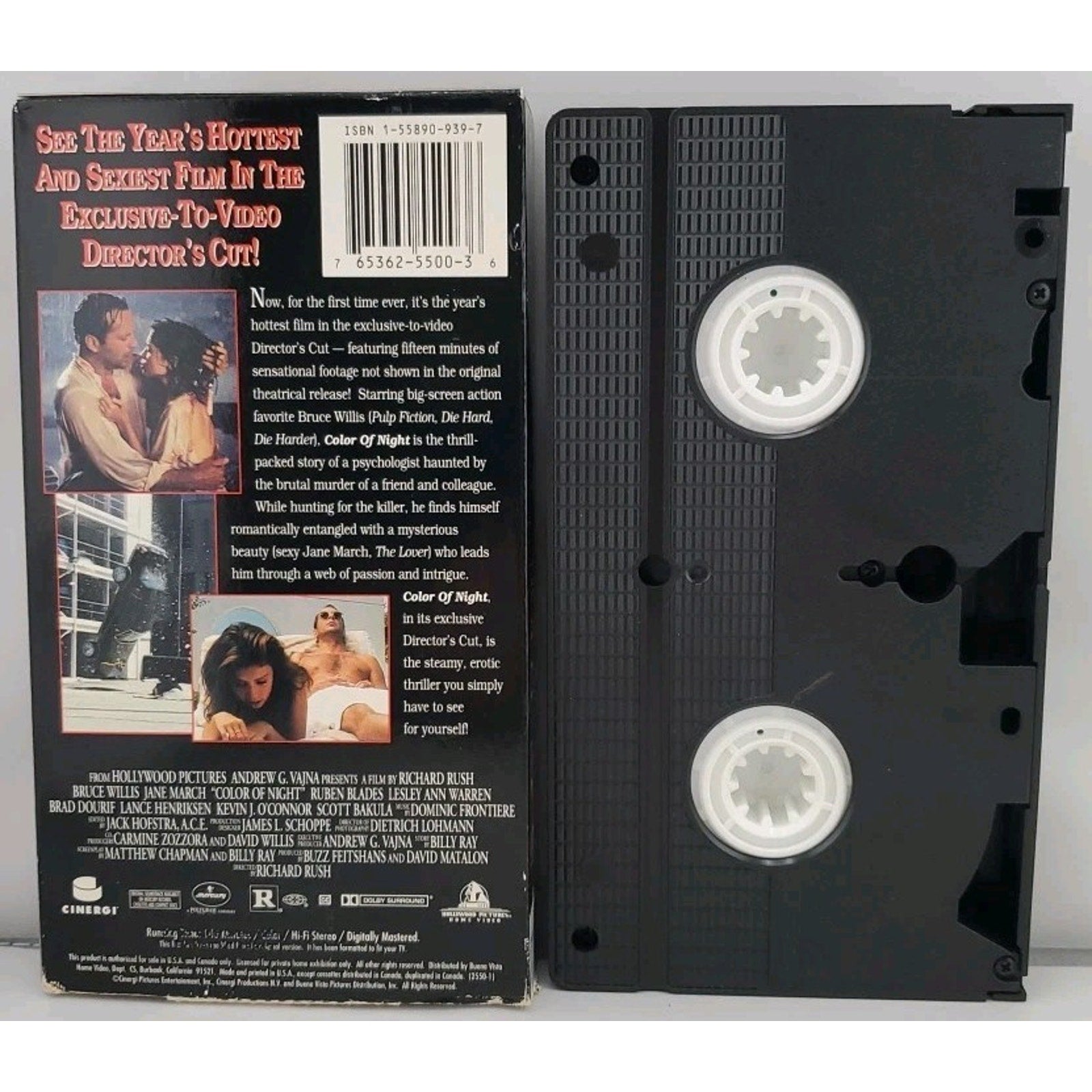 Color of Night (VHS, 1995)