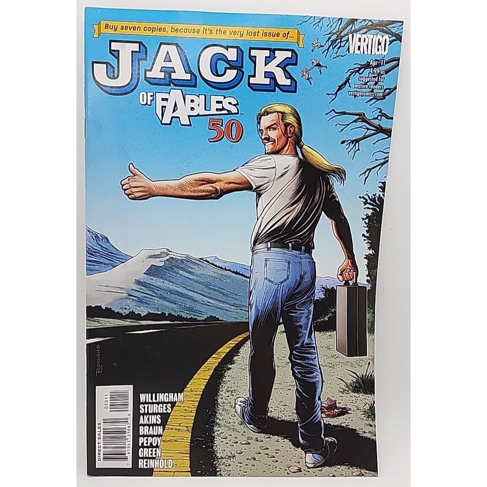 Jack Of Fables #50 DC/Vertigo Comics 2011