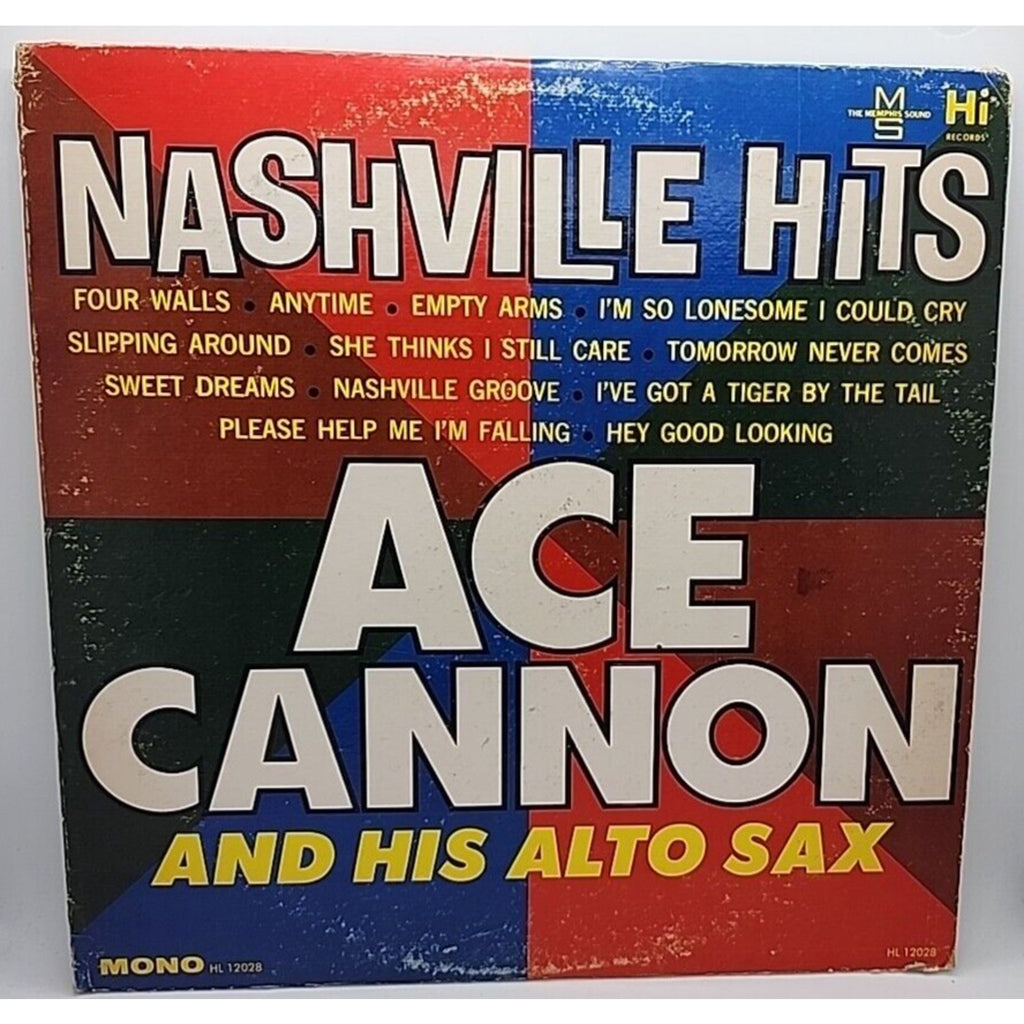 Ace Cannon - Nashville Hits (Record)