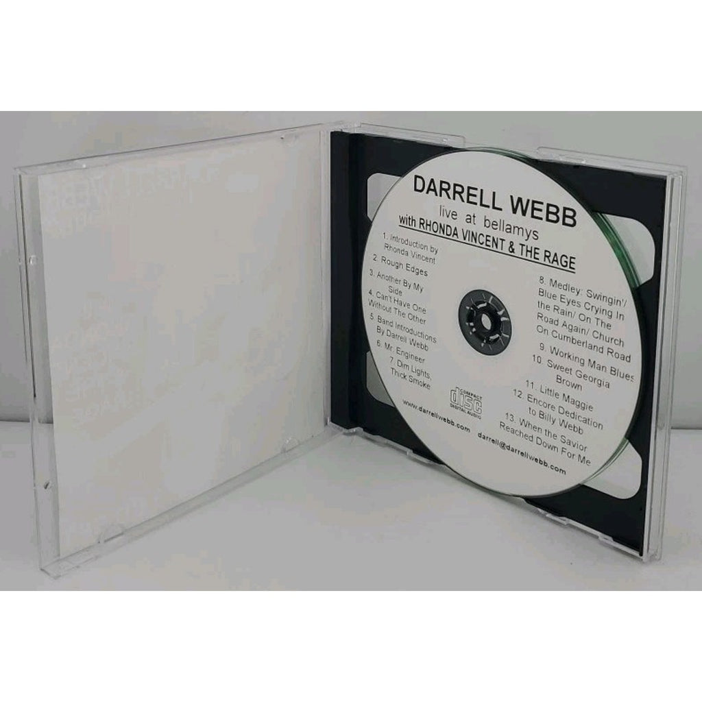 2008 Darrell Webb Live At Bellamys Sevierville TN 3 CDr Set