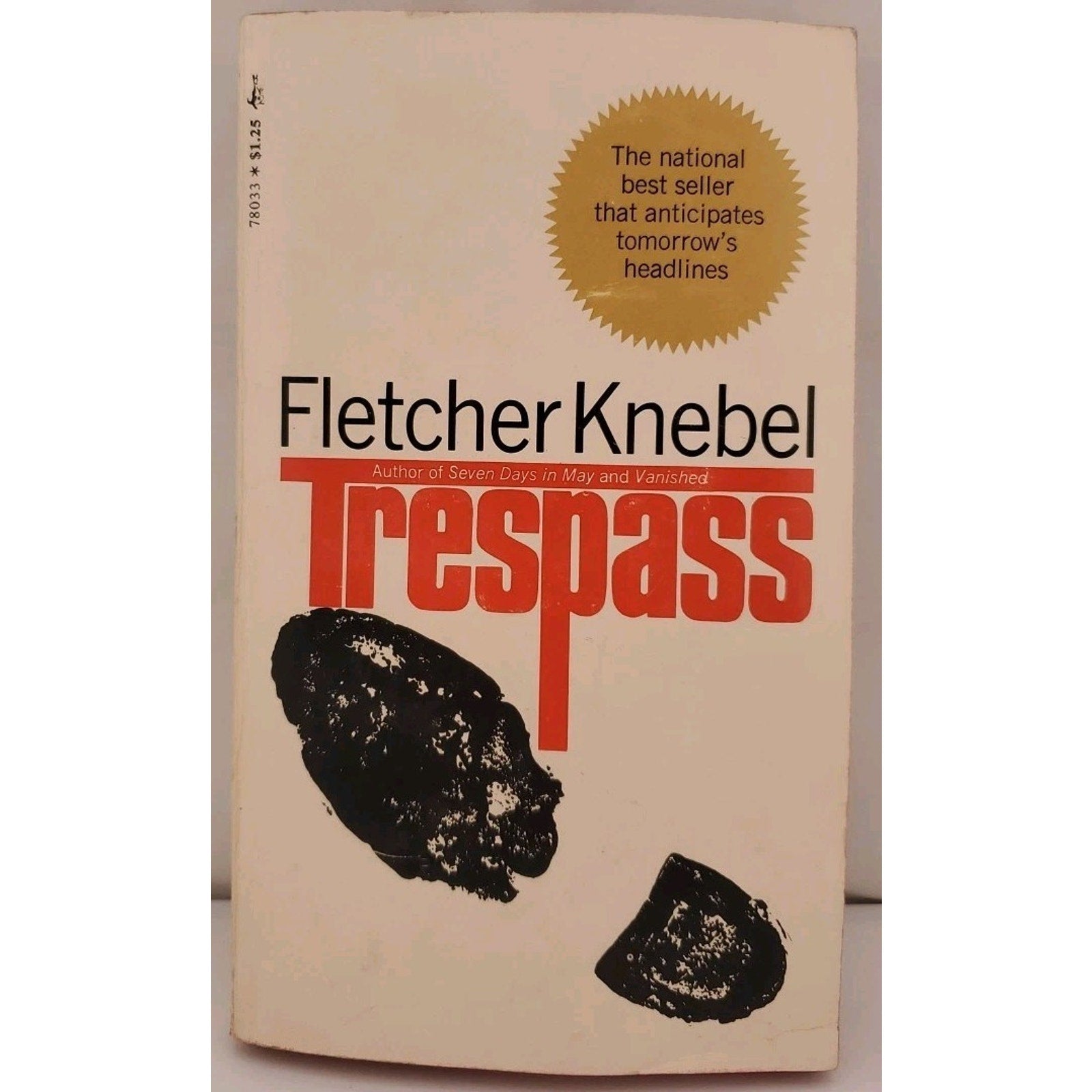 Trespass - Fletcher Knebel - Paperback 1970