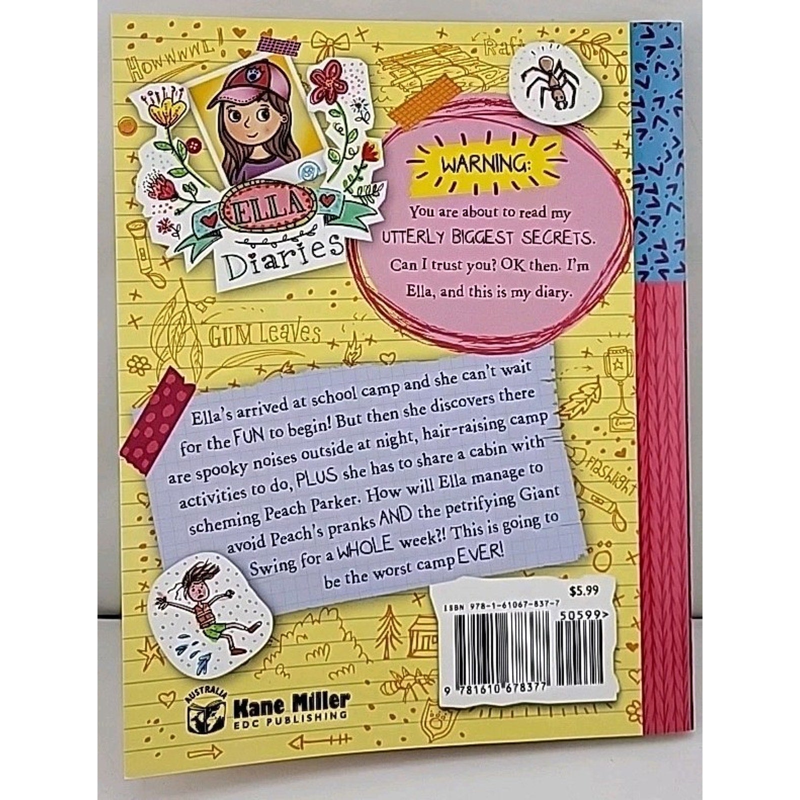 Worst Camp Ever : Ella Diaries by Meredith Costain (2019, Trade Paperback)