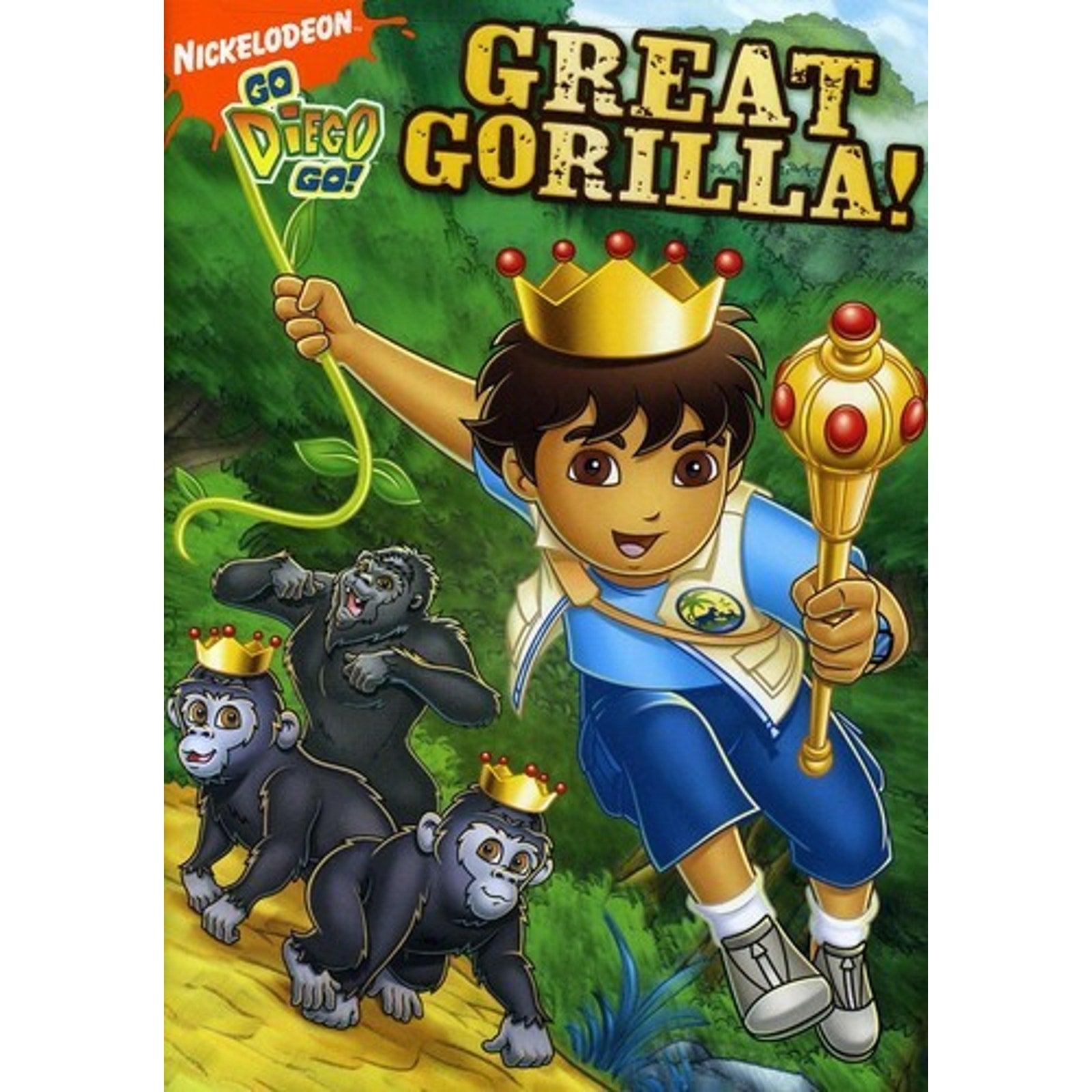 Go, Diego, Go - Great Gorilla (DVD, 2008, Sensormatic Packaging)