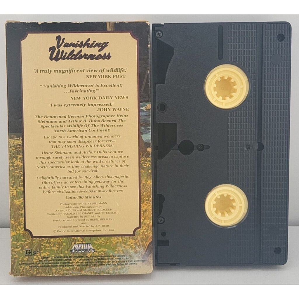 Vanishing Wilderness (VHS)
