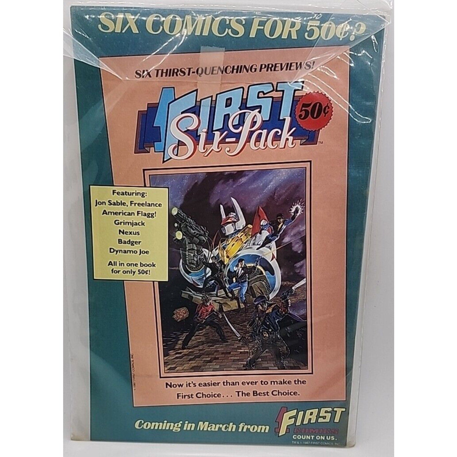 American Flagg #42 Comic Book First Comics