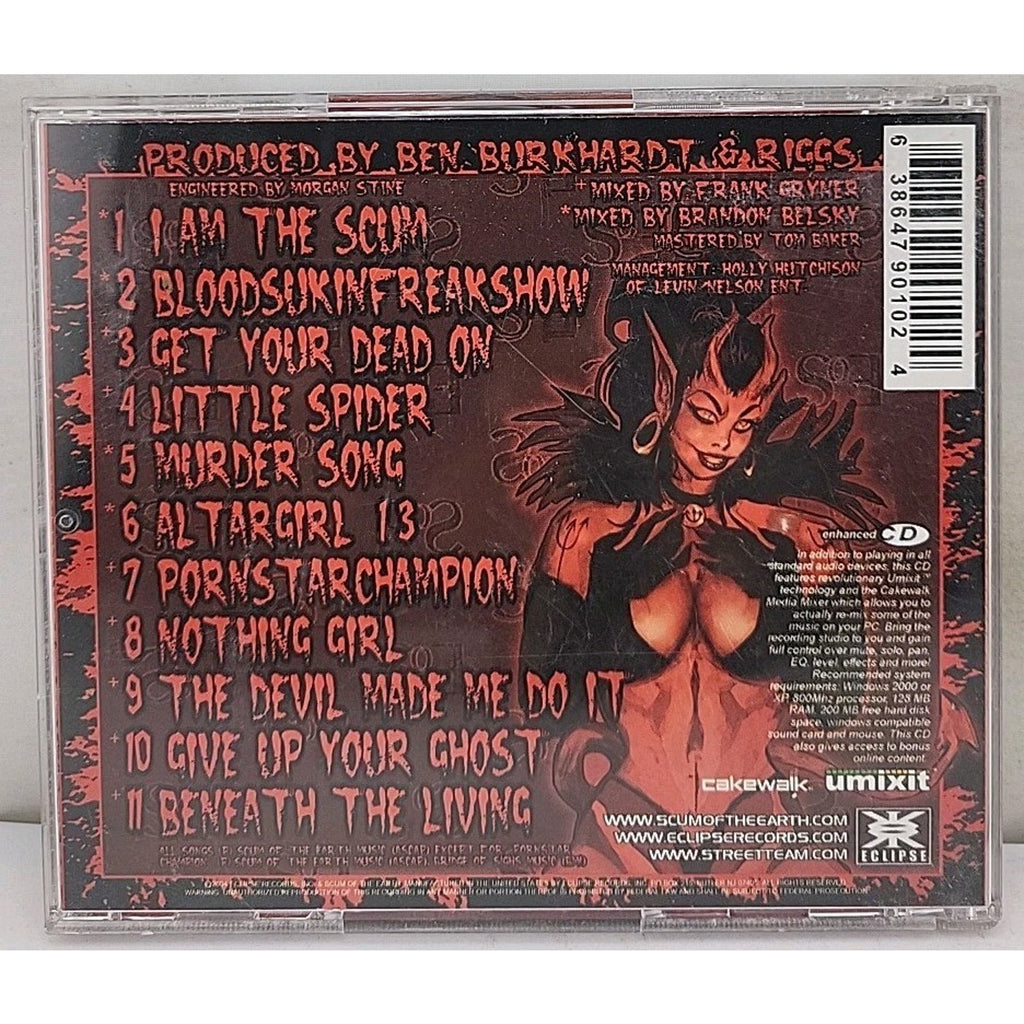 Blah...Blah...Blah...Love Songs for the New Millennium by Scum Of the Earth (CD,