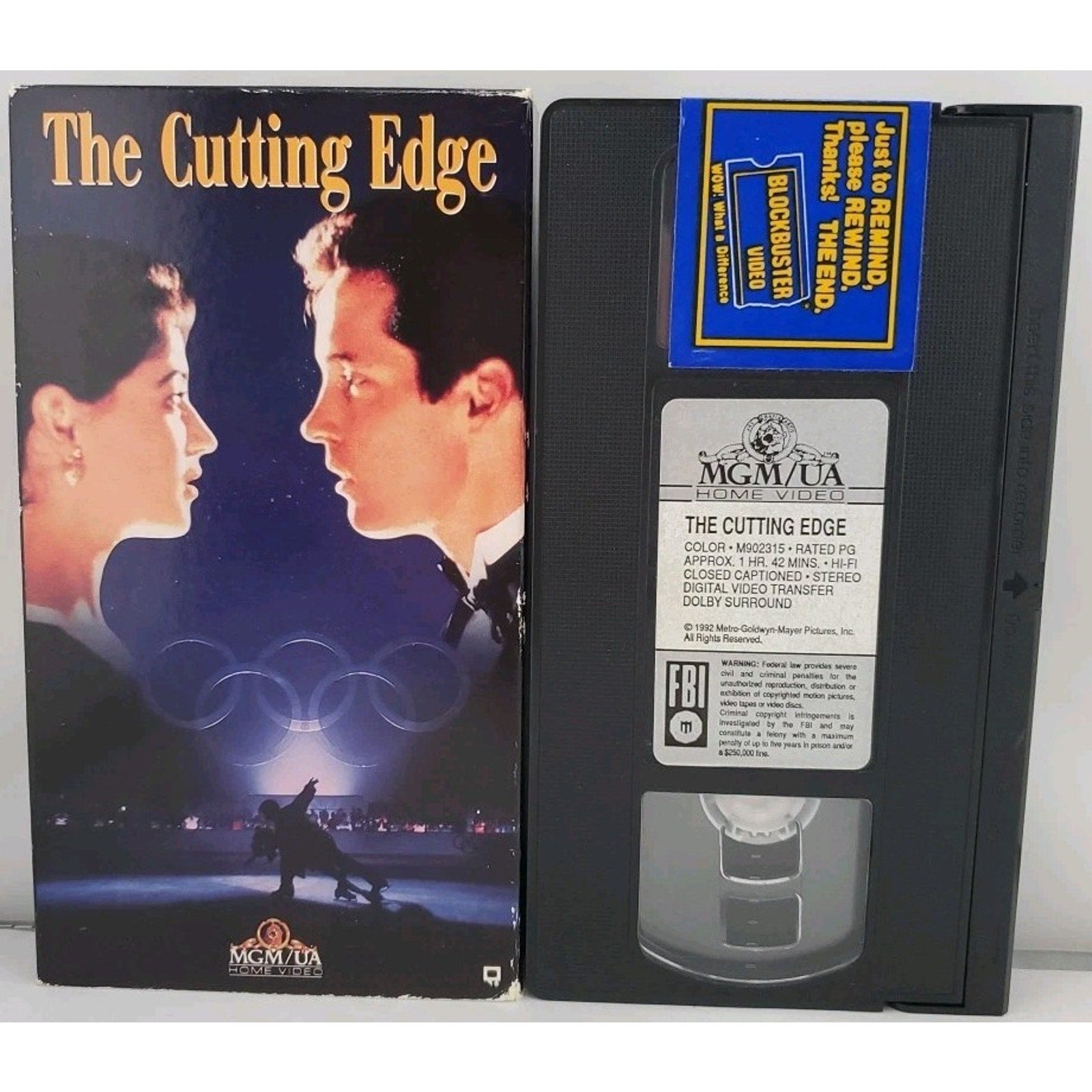 The Cutting Edge VHS 1992