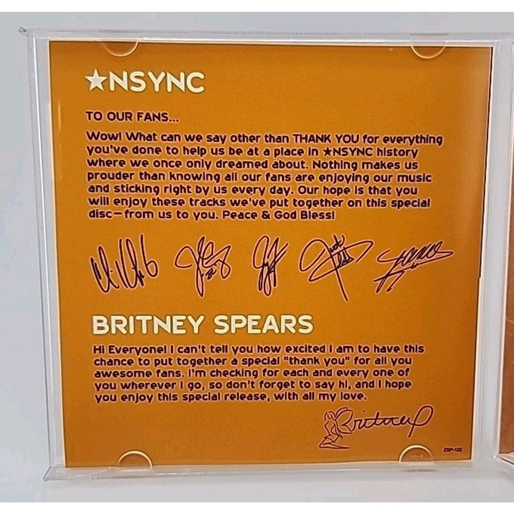 (CD Album Nsync & Britney Spears, 8 Tracks) - Music - Nsync & Britney Spears