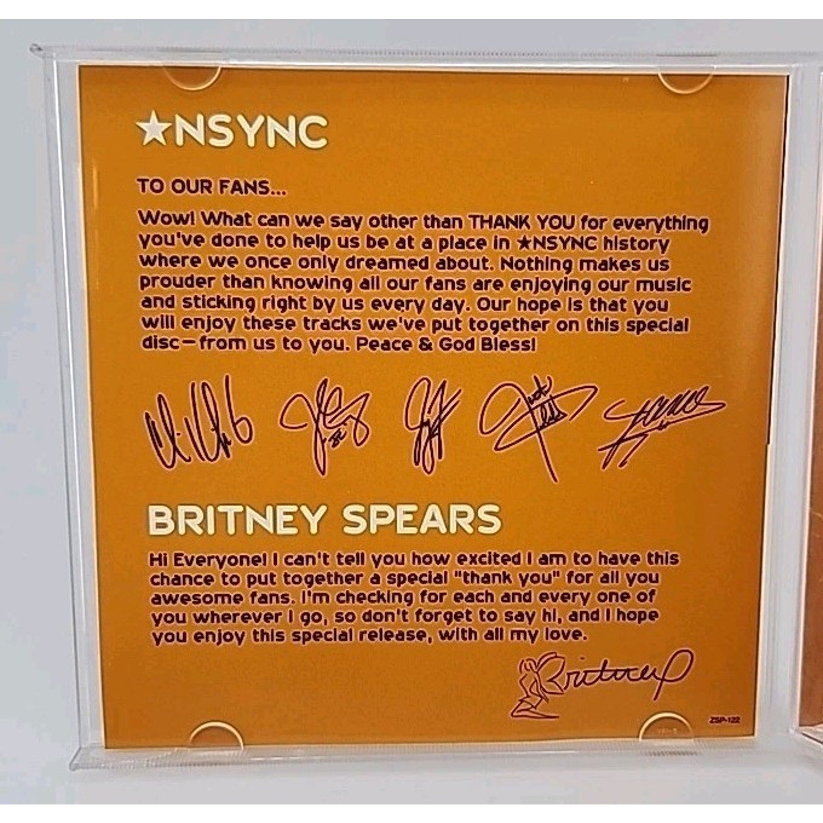 (CD Album Nsync & Britney Spears, 8 Tracks) - Music - Nsync & Britney Spears