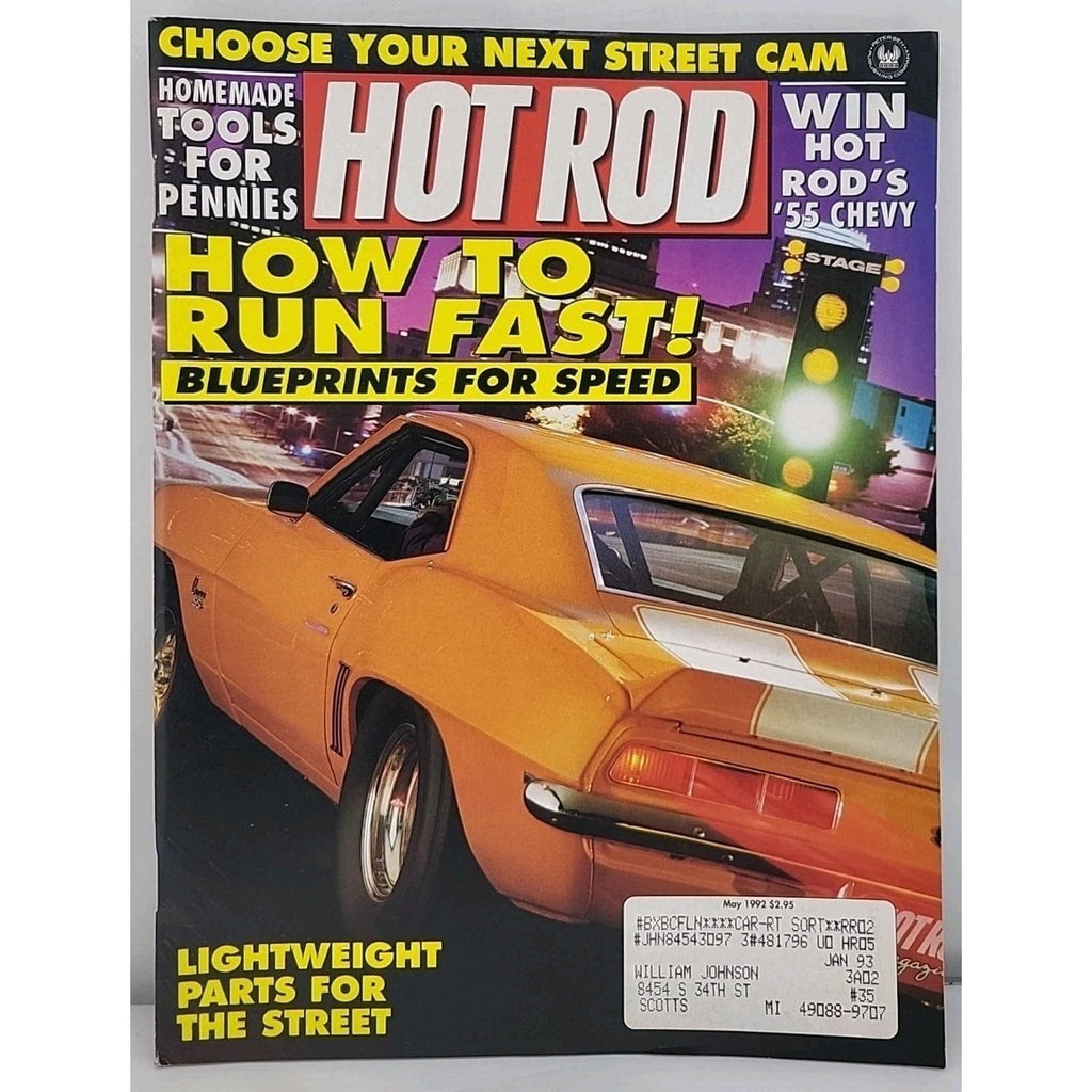 Hot Rod Magazine May 1992