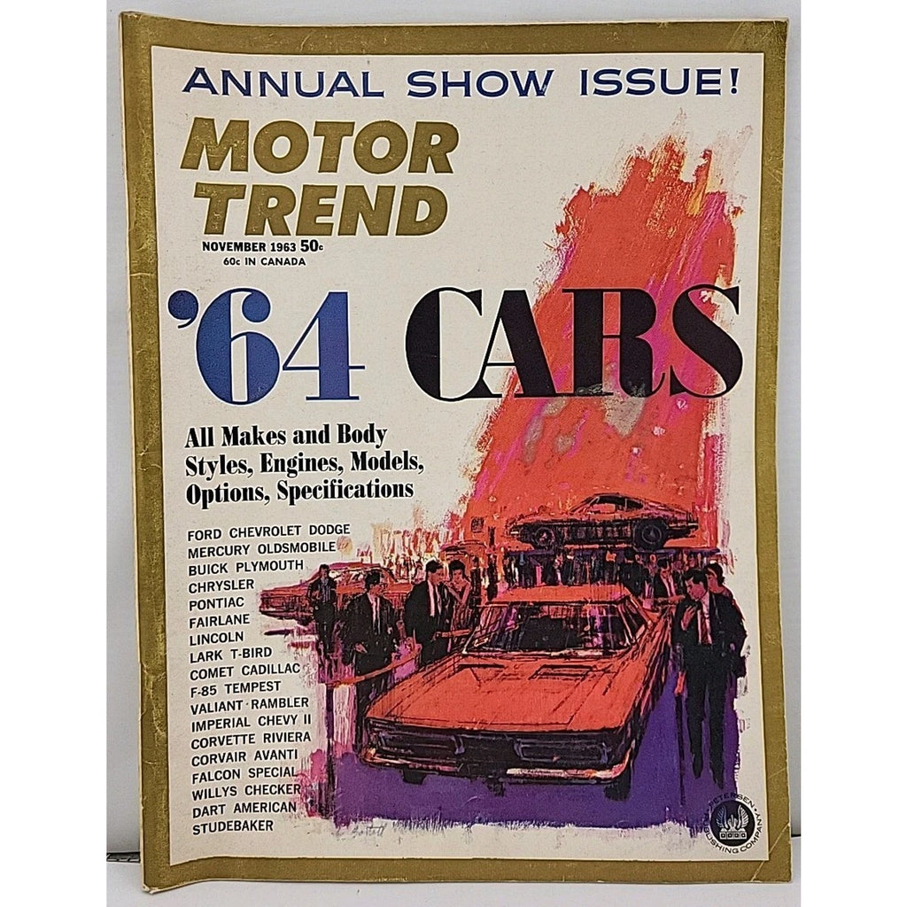 Motor Trend Magazine November 1963 Vol. 15 No. 11