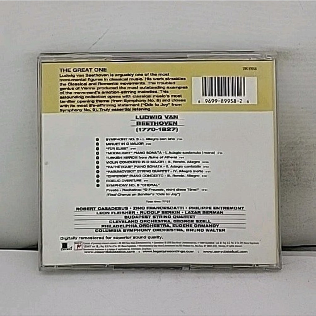 Essential Beethoven-Essential Classics by Various (CD, 2002)