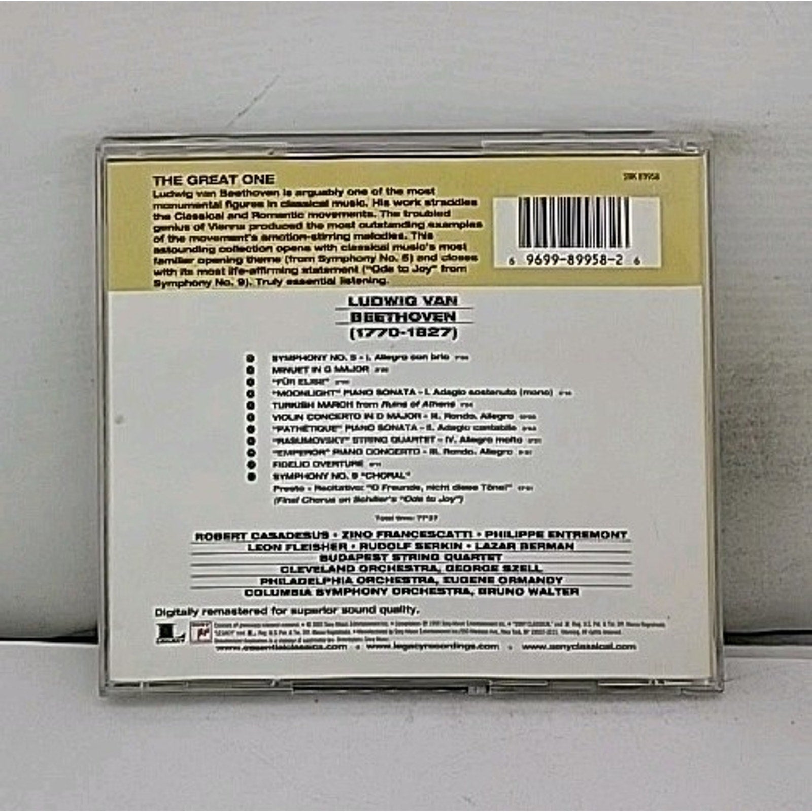 Essential Beethoven-Essential Classics by Various (CD, 2002)
