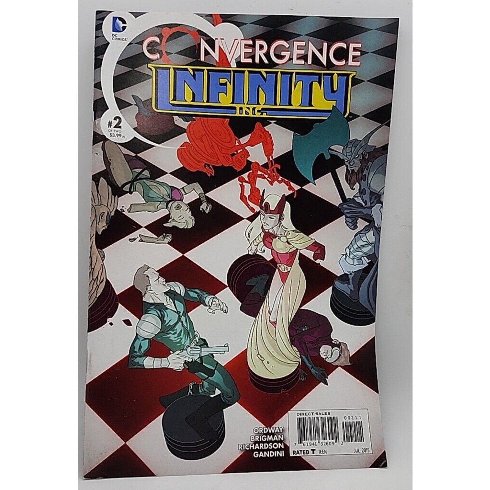 Convergence Infinity Inc #2 - DC Comics - 2015