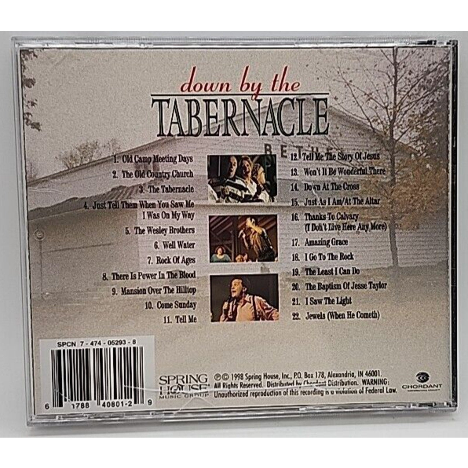Down by the Tabernacle by Gaither, Bill & Gloria / Homecoming Friends (CD, 2003)