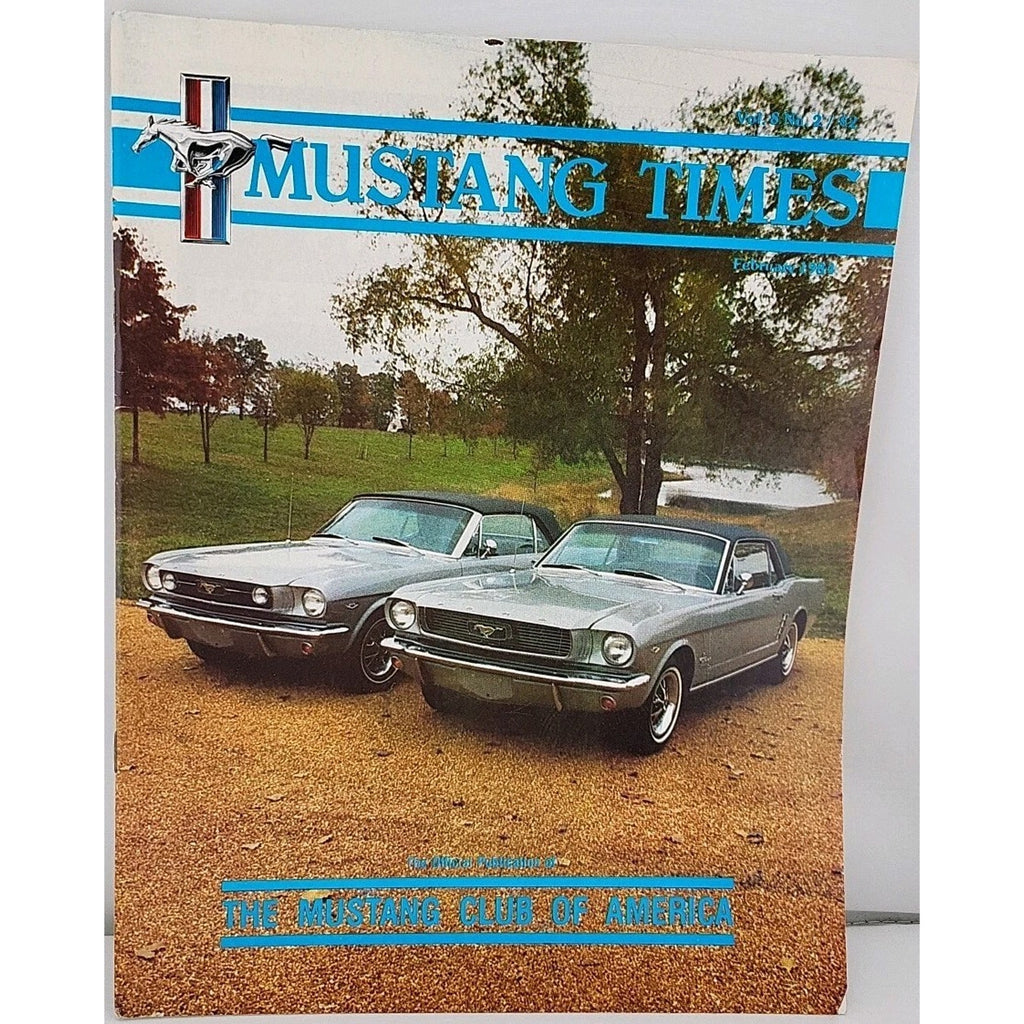 Mustang Times 1984 February Magazine