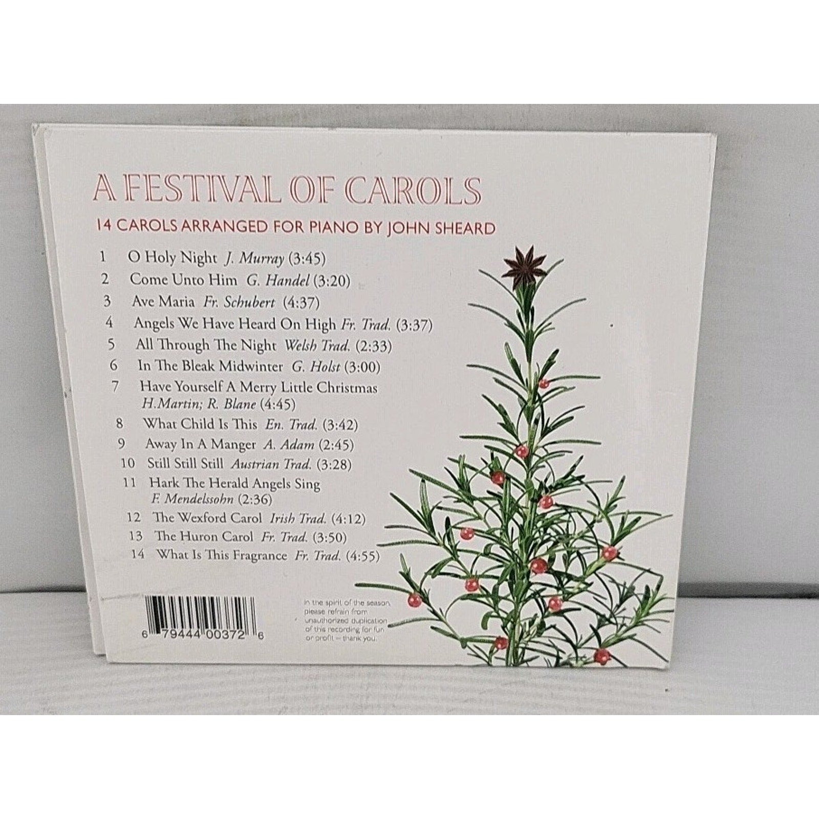 Festival Of Carols CD