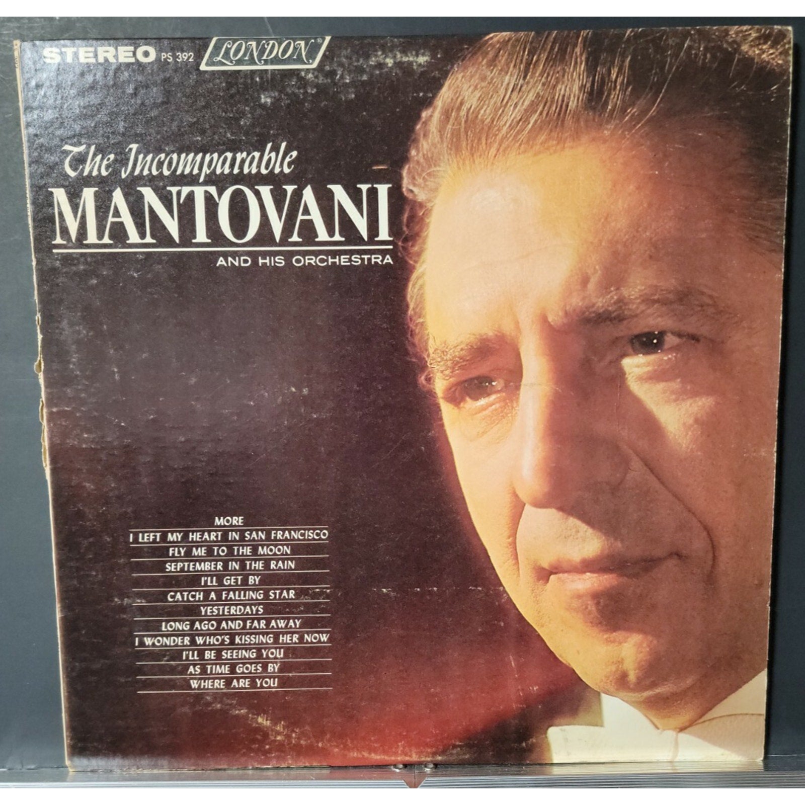 Mantovani And His Orchestra ‎– The Incomparable Mantovani (Vinyl)