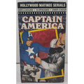 Captain America VHS Hollywood Matinee Serials 1944 Video Treasures