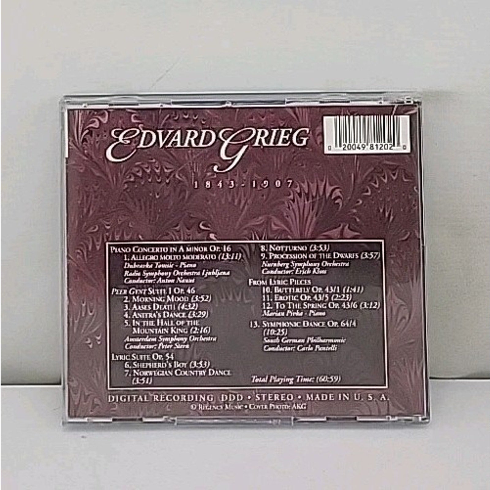 The Masterpiece Collection: Grieg Vol. 4 (CD)