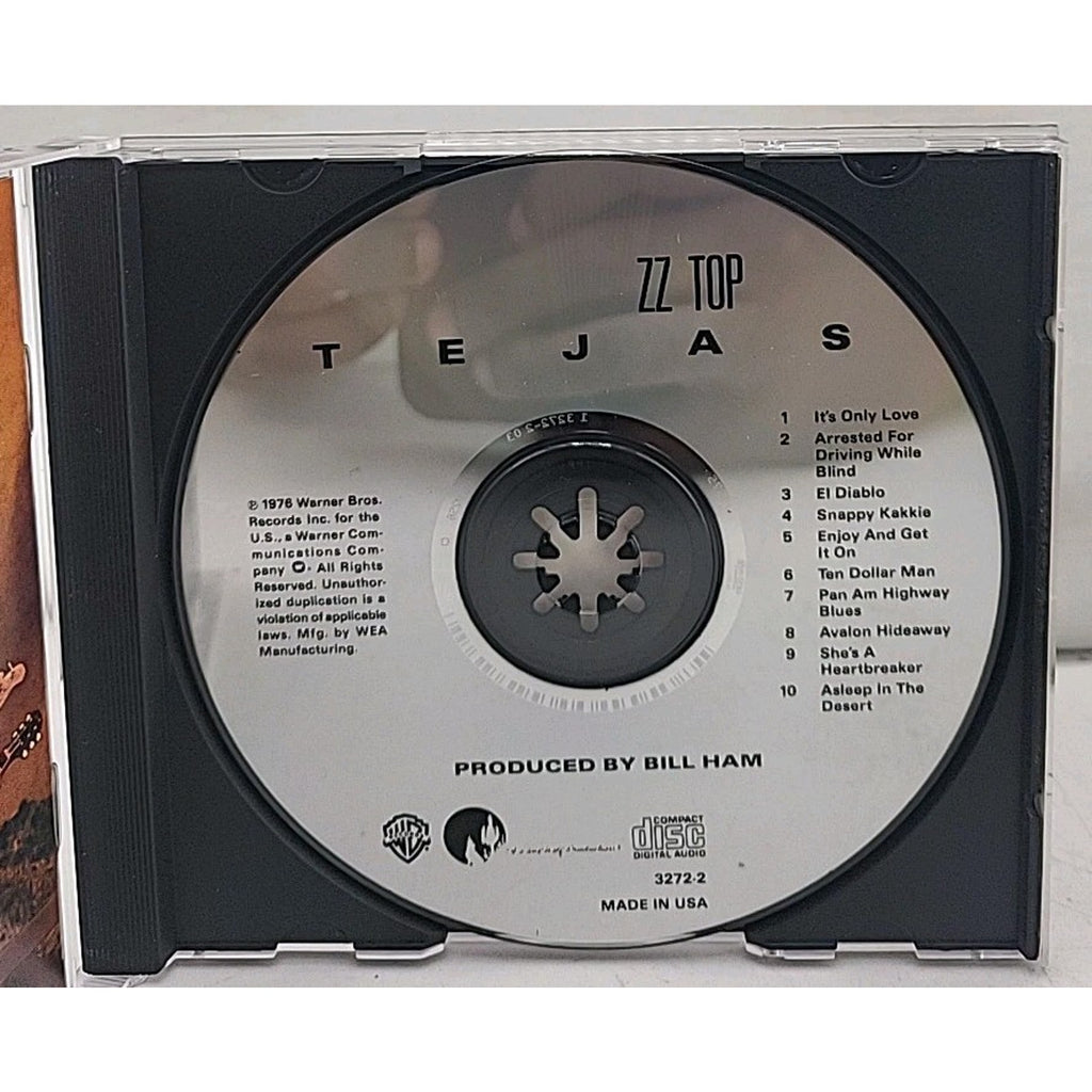Tejas by ZZ Top (CD, 1990)
