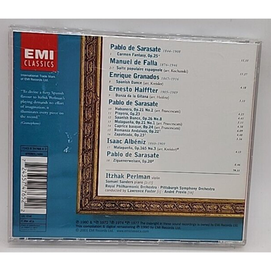 Virtuoso Violin by Itzhak Perlman (CD, 2003)