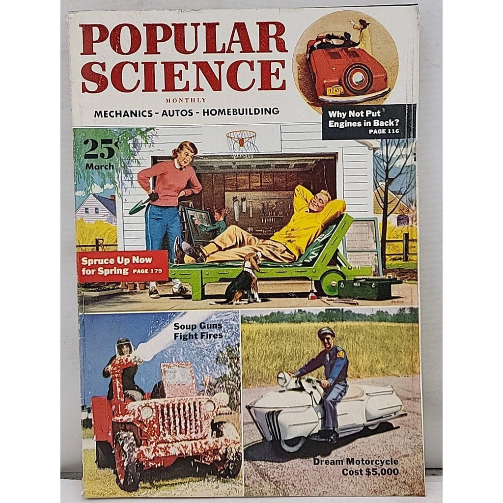 Popular Science Monthly Mechanics-Autos-Homebuilding - March 1953 - Vol.162 No.3
