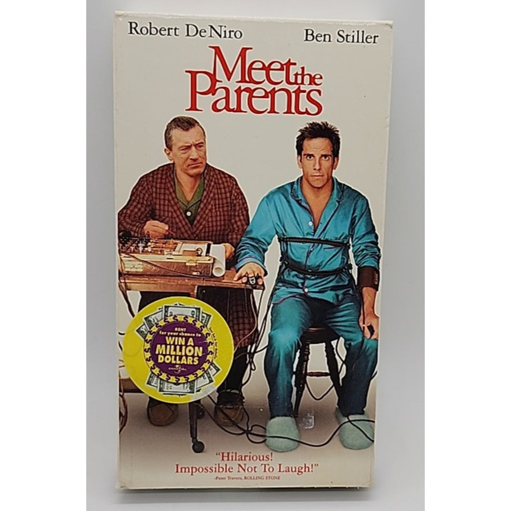 Meet The Parents VHS Tape Comedy Ben Stiller