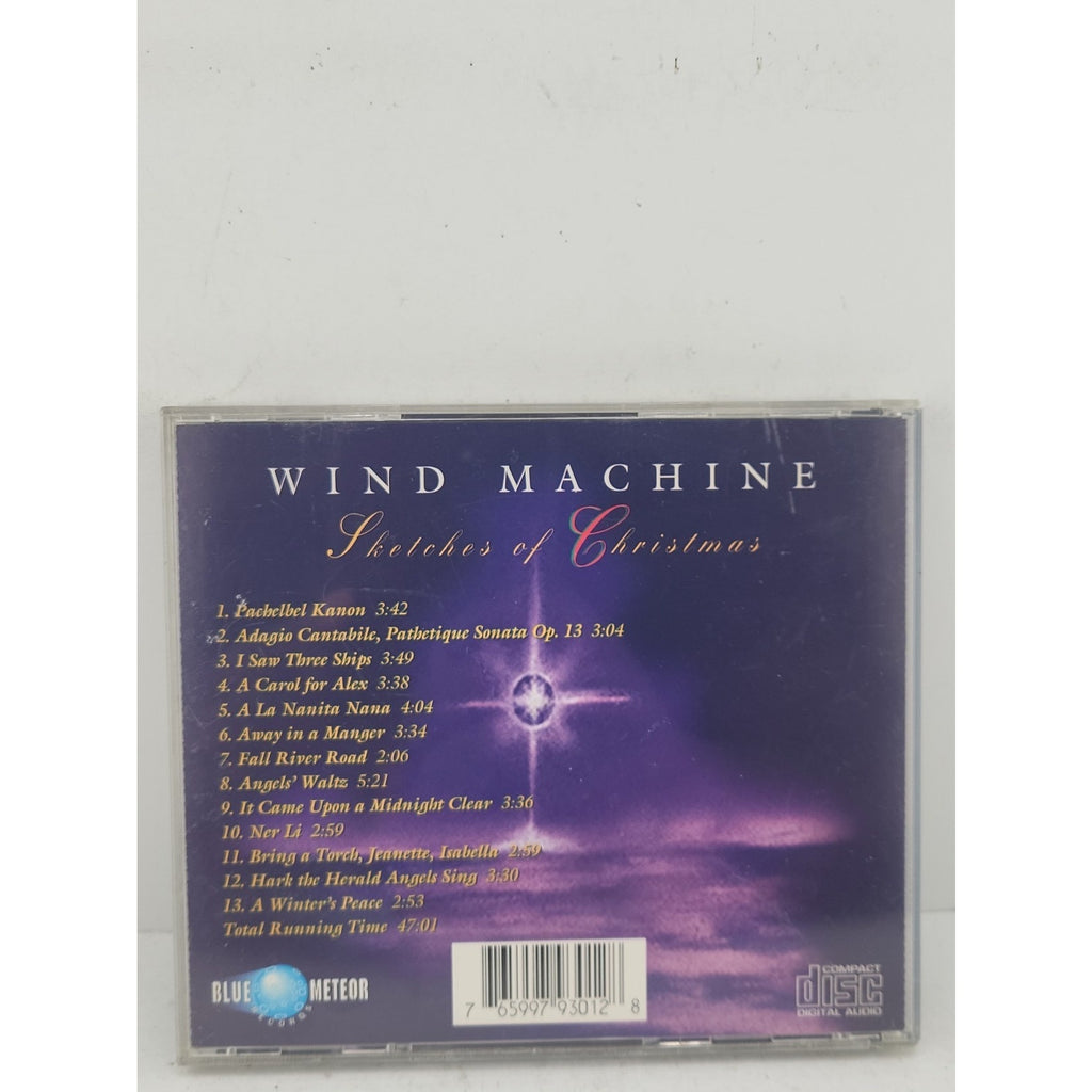 Sketches of Christmas by Wind Machine (CD, 1993)