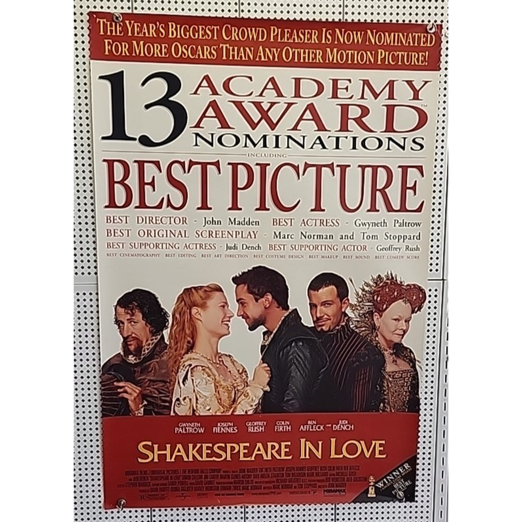 Shakespeare in Love [Awards] 27x40 [Original] Movie Poster
