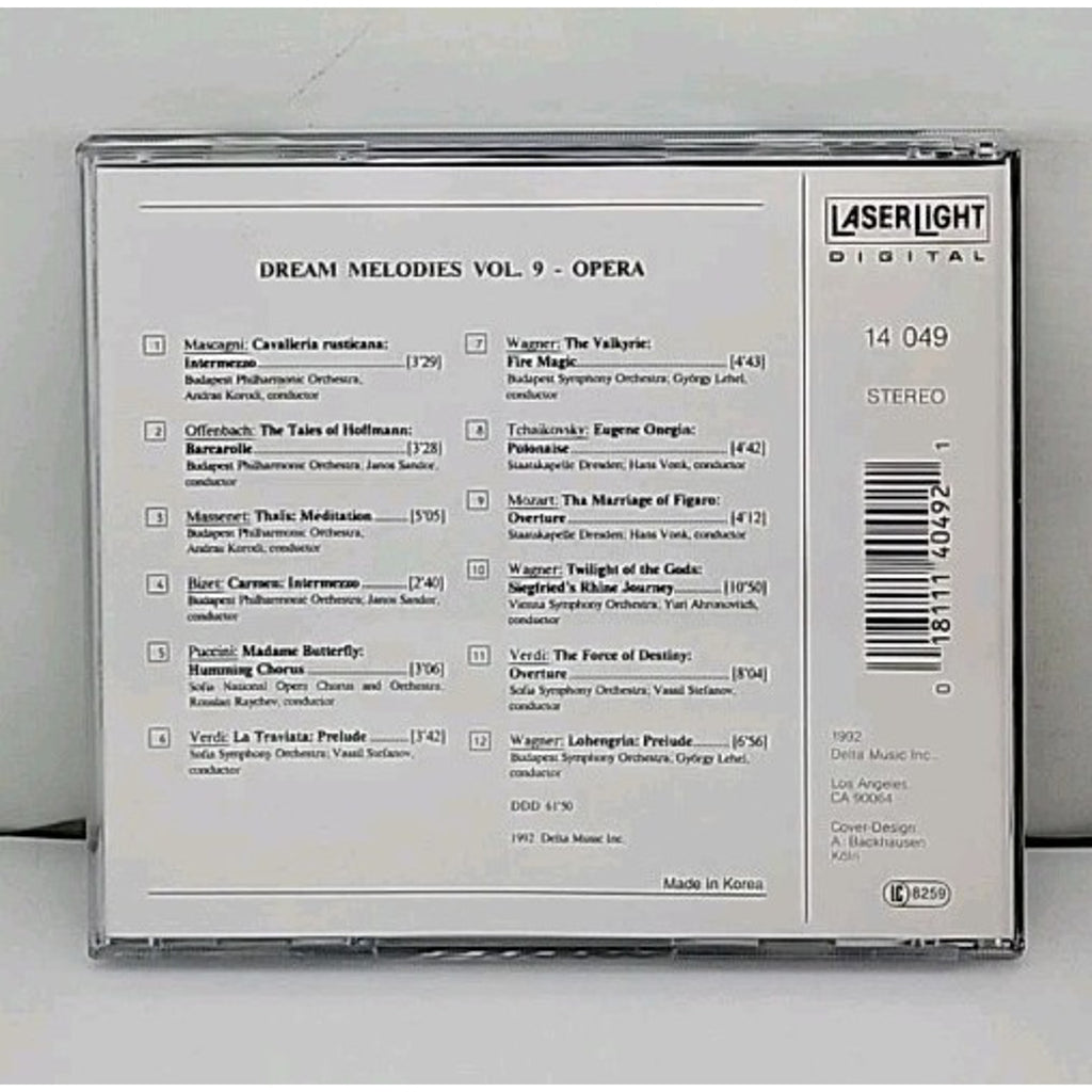 Dream Melodies Vol 6-10 5CD Set Most Beautiful Melodies Of Classical Music