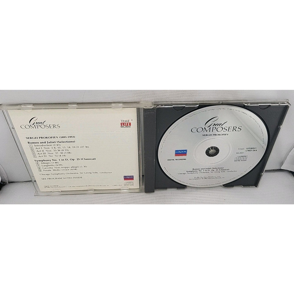 Prokofiev Great Composers A CD