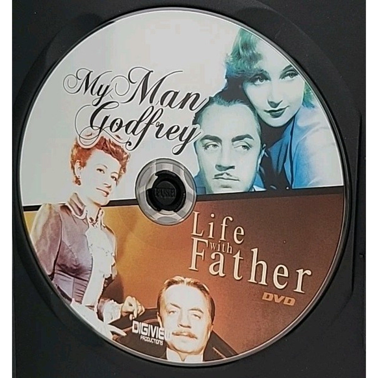 My Man Godfrey/Life with Father (DVD, 2006)