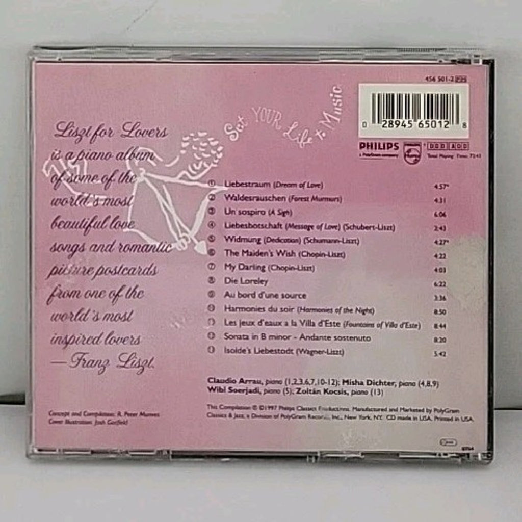 Liszt for Lovers by Various (CD, 1997)