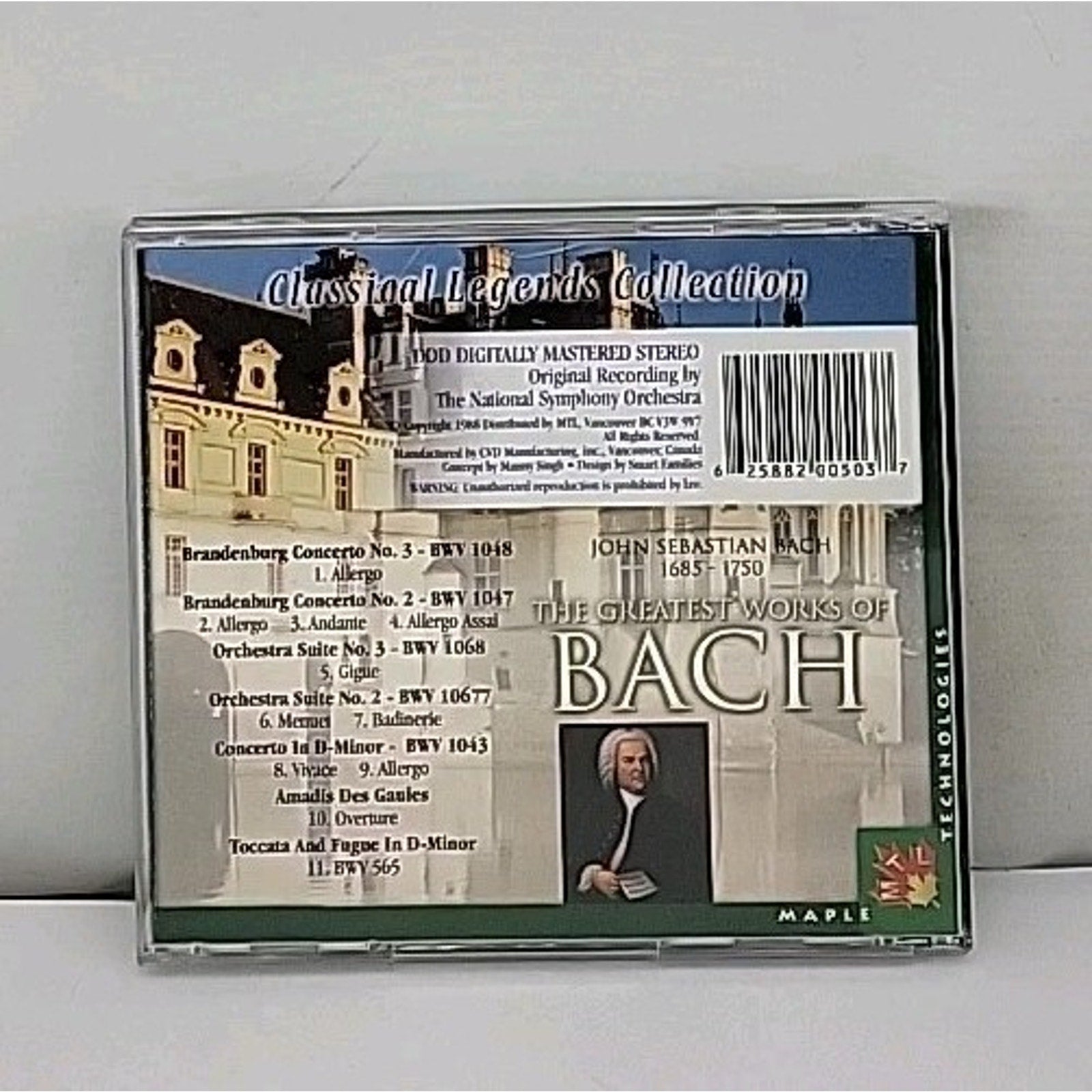 Greatest Works of Bach (CD)