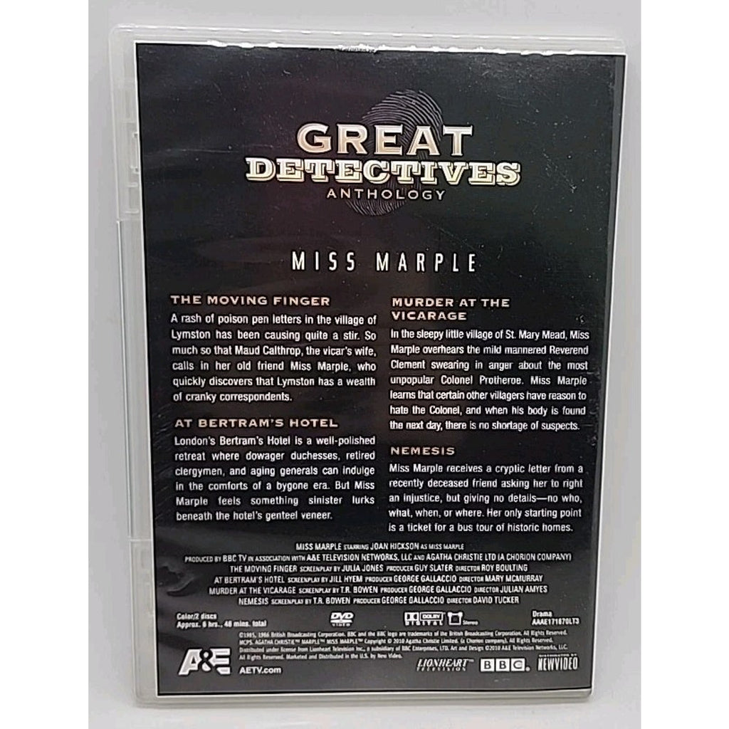 Great Detectives Anthology Disc 4-5 (DVD)