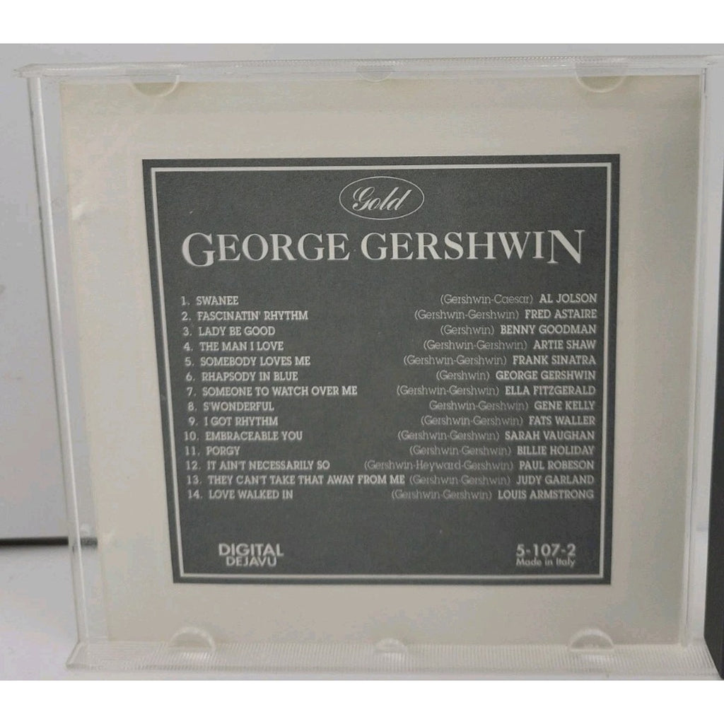 The George Gershwin Gold Collection Music CD