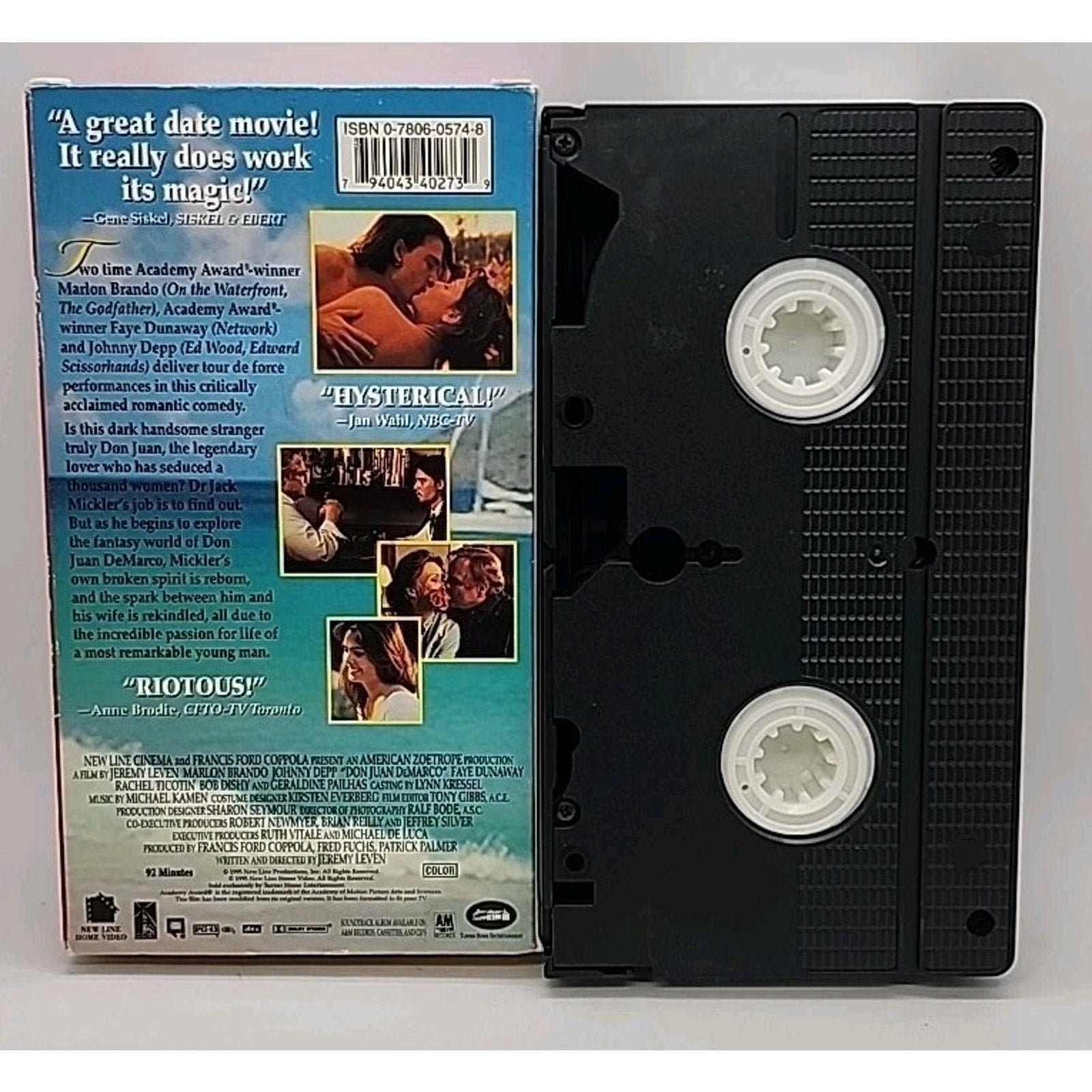 Don Juan Demarco (VHS, 1995)