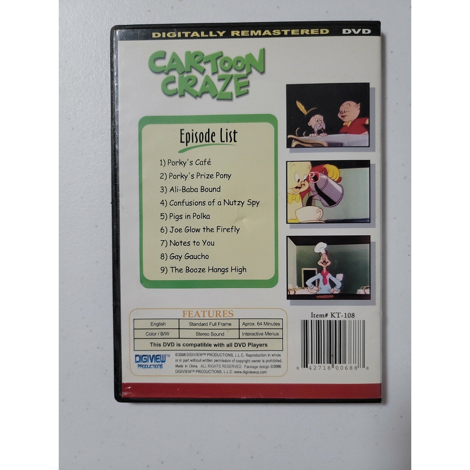 Cartoon Craze Presents: Porky Pig: Ali Baba Bound (DVD)