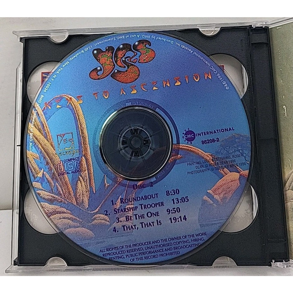 Keys to Ascension by Yes (CD, 1996)