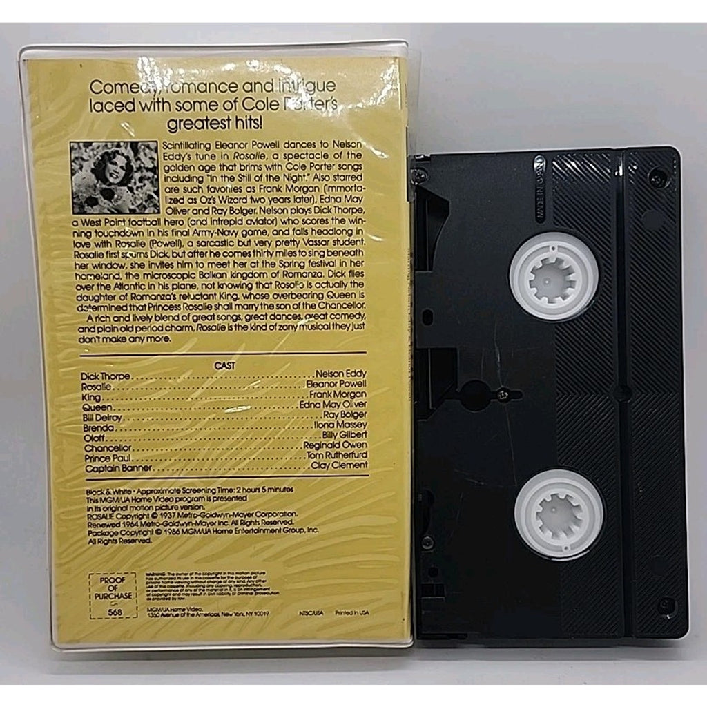 Rosalie (VHS)