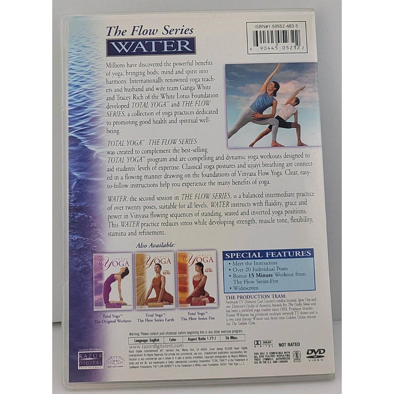 Total Yoga: Water (DVD, 2004)