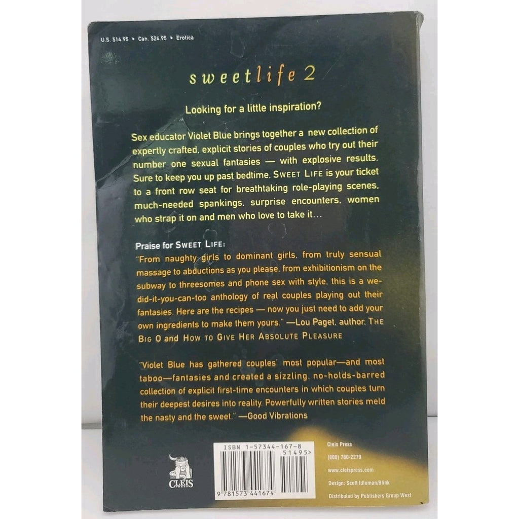 Sweet Life 2 : Erotic Fantasies for Couples by Violet Blue (2003, Trade...